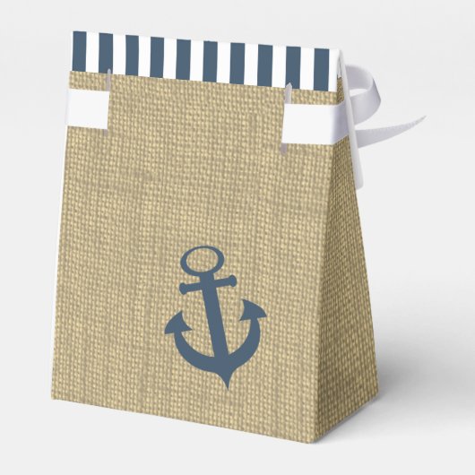 Nautische strips en anker bedankdoosjes (Achterkant)