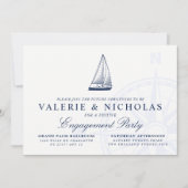 Nautische Thaise Aanwezigheidspartij voor Zeilbote Kaart (Voorkant)