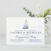 Nautische Thaise Aanwezigheidspartij voor Zeilbote Kaart (Staand voorkant)