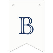 Nautische thema Bruid To Be banner - bunting vlag (Derde vlag)