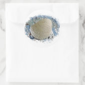 Nautische thema's ronde sticker (Tas)