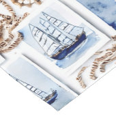 Nautische thematabel korte tafelloper (Hoek)