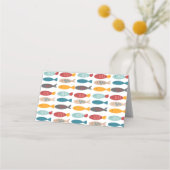 Nautische Theme Tent Kaart, Place Card Plaatskaartje (Achterkant)