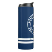 Nautische thermische reistumbler-mok voor zeiler thermosbeker (Gedraaid links)