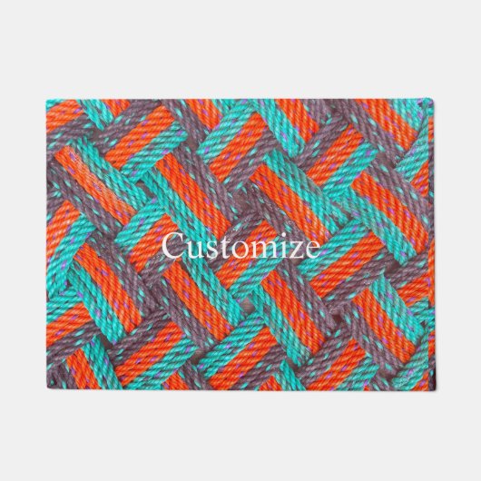 Nautische Touw Mat Thunder_Cove (Voorkant)