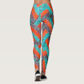 Nautische Touw Mat Thunder_Cove Leggings (Achterkant)