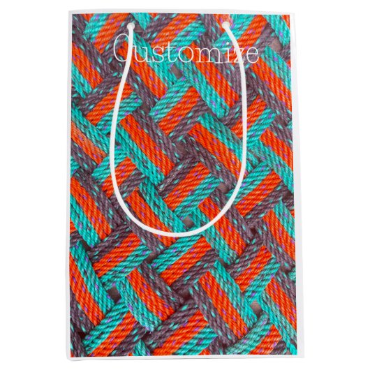 Nautische Touw Mat Thunder_Cove Medium Cadeauzakje (Voorkant)