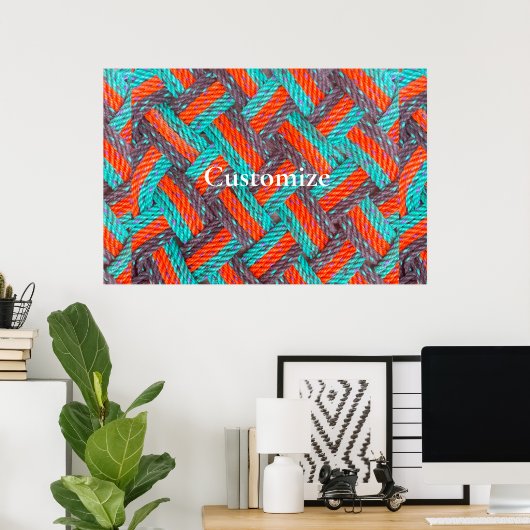 Nautische Touw Mat Thunder_Cove Poster (Thuiskantoor)