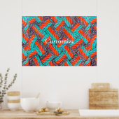 Nautische Touw Mat Thunder_Cove Poster (Keuken)