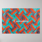 Nautische Touw Mat Thunder_Cove Poster (Voorkant)