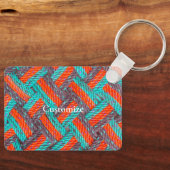 Nautische Touw Mat Thunder_Cove Sleutelhanger (Voorkant)