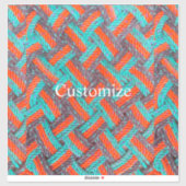 Nautische Touw Mat Thunder_Cove Sticker (Vel)