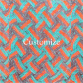 Nautische Touw Mat Thunder_Cove Sticker (Voorkant)