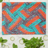 Nautische Touw Mat Thunder_Cove Theedoek (Gevouwen)