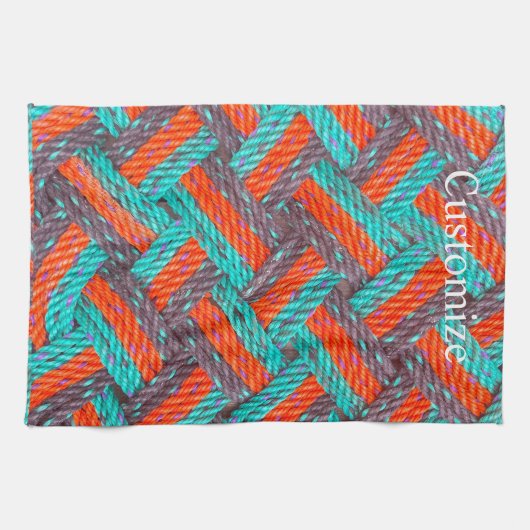 Nautische Touw Mat Thunder_Cove Theedoek (Horizontaal)