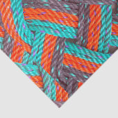 Nautische Touw Mat Thunder_Cove Tissuepapier (Detail)