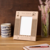 nautische vakantie gegraveerde lijstjes (Links)