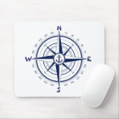 Nautische verankering, Nautical Compass, Keltische Muismat (Met muis)