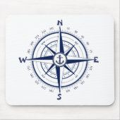Nautische verankering, Nautical Compass, Keltische Muismat (Voorkant)