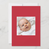 nautische verjaardagsfeestje foto kaart (Achterkant)