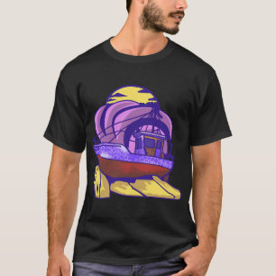 Nautische verkenner Vissersboot Oceaan Zeiler T-shirt