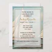 Nautische Vintage Jachten Racen #1 Kaart (Achterkant)