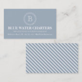 Nautische Vissen voor penselen met schroefdraad Visitekaartje (Voorkant / Achterkant)