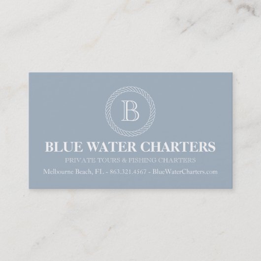 Nautische Vissen voor penselen met schroefdraad Visitekaartje (Voorkant)