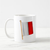 Nautische vlag "H" Koffiemok (Links)