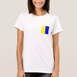 Nautische Vlag K T-shirt