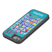 Nautische vlaggen Case-Mate iPhone case (Bodem)