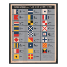 Nautische vlaggen en morse code