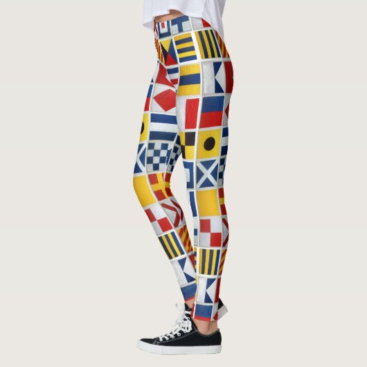 Nautische vlaggen leggings (Links)