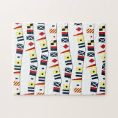 Nautische Vlaggen Legpuzzel (Horizontaal)