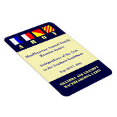 Nautische vlaggen Stateroom Deurmarkering Magneet (Rechterzijde)