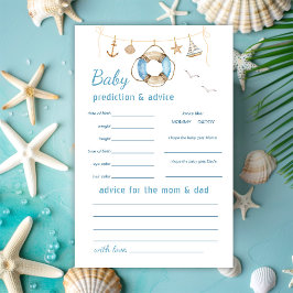 Nautische voorspelling en advies spel Kaart