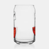 Nautische Vrijheid Boot Illustratie Blikvorm Glas (Links)