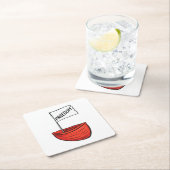 Nautische Vrijheid Boot Illustratie Kartonnen Onderzetters (Insitu)