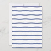 Nautische vuurtoren Ahoy Het is een Boy Baby showe Kaart (Achterkant)