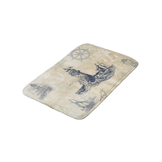  nautische vuurtoren badmat (Gekanteld)