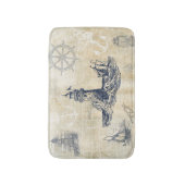 nautische vuurtoren badmat (Voorkant Verticaal)