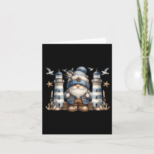 Nautische vuurtoren Gnome voor vrouwen en Mannen F Kaart