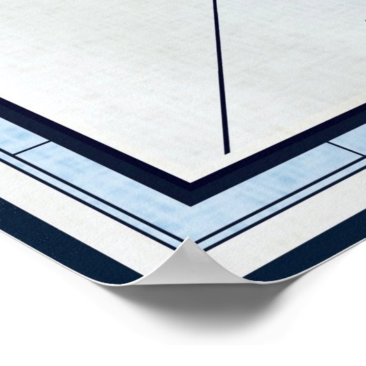  nautische vuurtoren poster (Hoek)