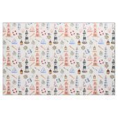 Nautische Vuurtoren Sailboat Explorer Gear Stof (Fat Quarter)