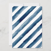 Nautische vuurtoren verjaardagsfeest uitnodiging (Achterkant)