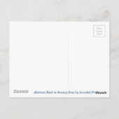 Nautische Vuurtorenboot Nieuw adres Briefkaart (Achterkant)