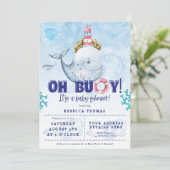 nautische walvisjongen op uitnodiging van baby sho (Staand voorkant)