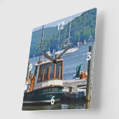 Nautische wandklok (Hoek)