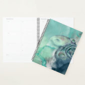 Nautische Waterverf Aqua Ocean Octopus Planner (Display)
