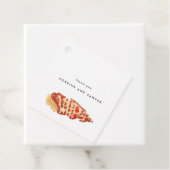 Nautische Waterverf Bedankjes Labels (In situ)